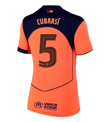Barcelona Pau Cubarsi #5 Dámské Alternativní Dres 2025-26 Krátký Rukáv