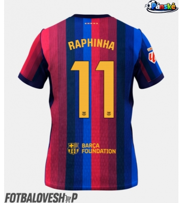 Barcelona Raphinha Belloli #11 Domácí Dres 2026-27 Krátký Rukáv