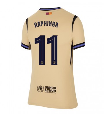 Barcelona Raphinha Belloli #11 Dámské Venkovní Dres 2025-26 Krátký Rukáv