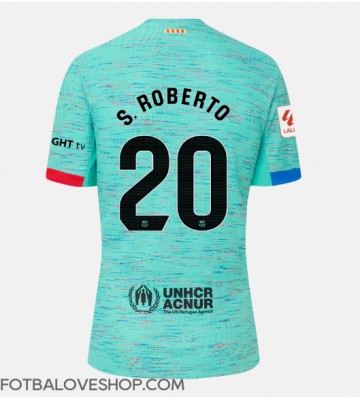 Barcelona Sergi Roberto #20 Alternativní Dres 2023-24 Krátký Rukáv