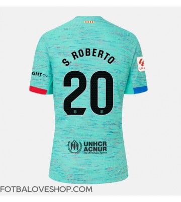 Barcelona Sergi Roberto #20 Dámské Alternativní Dres 2023-24 Krátký Rukáv