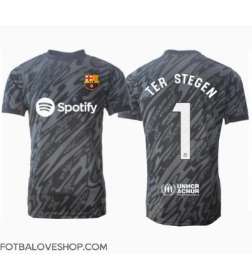 Barcelona Ter Stegen #1 Brankářské Alternativní Dres 2024-25 Krátký Rukáv