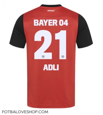Bayer Leverkusen Amine Adli #21 Domácí Dres 2024-25 Krátký Rukáv