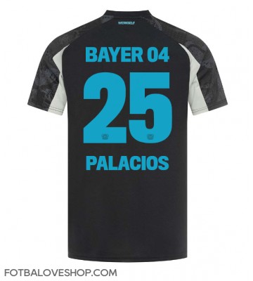 Bayer Leverkusen Exequiel Palacios #25 Alternativní Dres 2024-25 Krátký Rukáv