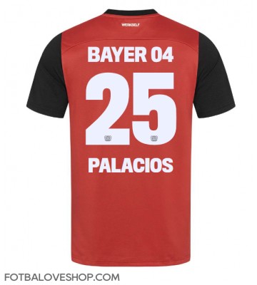 Bayer Leverkusen Exequiel Palacios #25 Domácí Dres 2024-25 Krátký Rukáv
