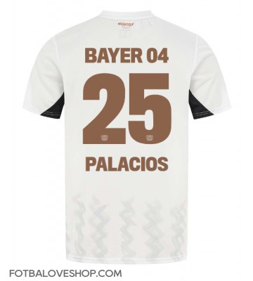 Bayer Leverkusen Exequiel Palacios #25 Venkovní Dres 2024-25 Krátký Rukáv