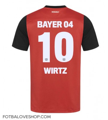 Bayer Leverkusen Florian Wirtz #10 Domácí Dres 2024-25 Krátký Rukáv