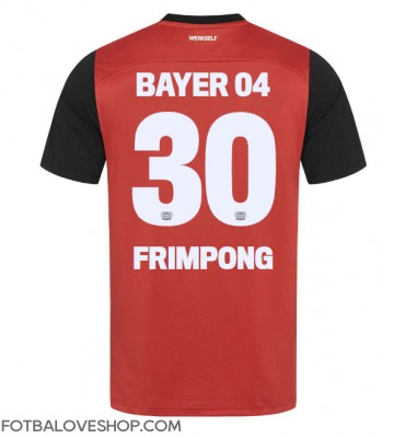 Bayer Leverkusen Jeremie Frimpong #30 Domácí Dres 2024-25 Krátký Rukáv
