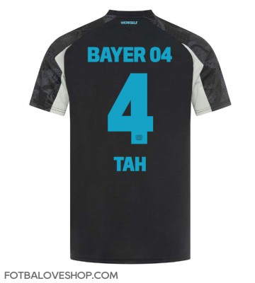 Bayer Leverkusen Jonathan Tah #4 Alternativní Dres 2024-25 Krátký Rukáv