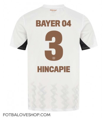 Bayer Leverkusen Piero Hincapie #3 Venkovní Dres 2024-25 Krátký Rukáv