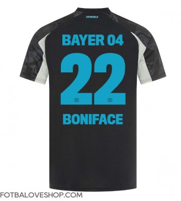 Bayer Leverkusen Victor Boniface #22 Alternativní Dres 2024-25 Krátký Rukáv