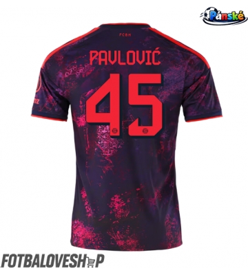 Bayern Munich Aleksandar Pavlovic #45 Alternativní Dres 2026-27 Krátký Rukáv