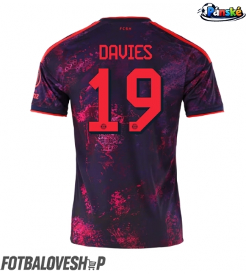 Bayern Munich Alphonso Davies #19 Alternativní Dres 2026-27 Krátký Rukáv