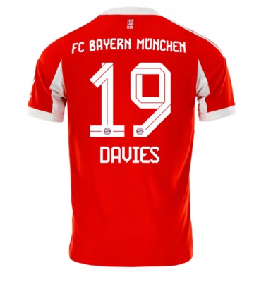 Bayern Munich Alphonso Davies #19 Domácí Dres 2025-26 Krátký Rukáv Bayern Munich Alphonso Davies #19 Domácí Dres 2025-26 Krátký Rukáv