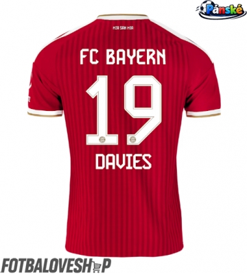 Bayern Munich Alphonso Davies #19 Domácí Dres 2026-27 Krátký Rukáv