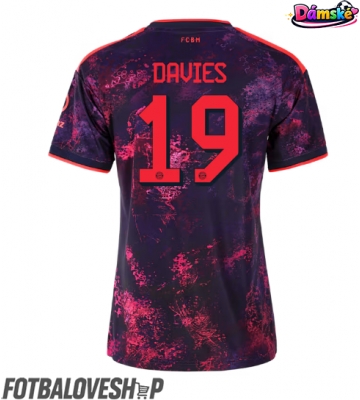 Bayern Munich Alphonso Davies #19 Dámské Alternativní Dres 2026-27 Krátký Rukáv