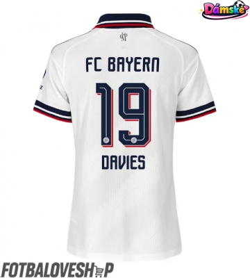 Bayern Munich Alphonso Davies #19 Dámské Venkovní Dres 2026-27 Krátký Rukáv