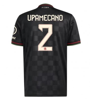 Bayern Munich Dayot Upamecano #2 Alternativní Dres 2025-26 Krátký Rukáv