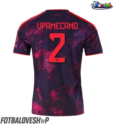 Bayern Munich Dayot Upamecano #2 Alternativní Dres 2026-27 Krátký Rukáv
