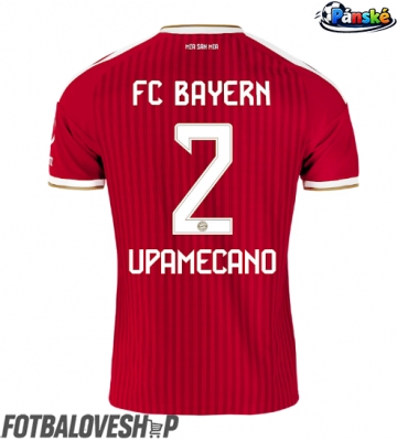 Bayern Munich Dayot Upamecano #2 Domácí Dres 2026-27 Krátký Rukáv