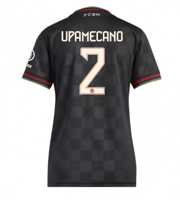 Bayern Munich Dayot Upamecano #2 Dámské Alternativní Dres 2025-26 Krátký Rukáv