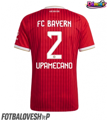Bayern Munich Dayot Upamecano #2 Dámské Domácí Dres 2026-27 Krátký Rukáv