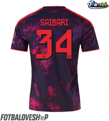 Bayern Munich Ismael Saibari #34 Alternativní Dres 2026-27 Krátký Rukáv
