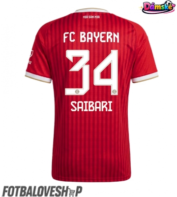 Bayern Munich Ismael Saibari #34 Dámské Domácí Dres 2026-27 Krátký Rukáv