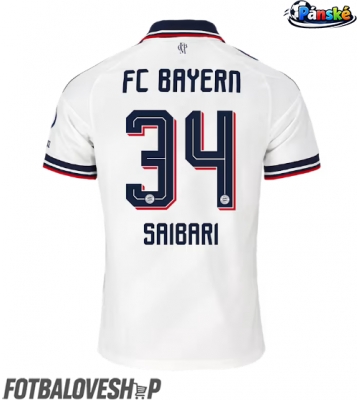 Bayern Munich Ismael Saibari #34 Venkovní Dres 2026-27 Krátký Rukáv
