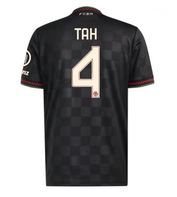 Bayern Munich Jonathan Tah #4 Alternativní Dres 2025-26 Krátký Rukáv Bayern Munich Jonathan Tah #4 Alternativní Dres 2025-26 Krátký Rukáv