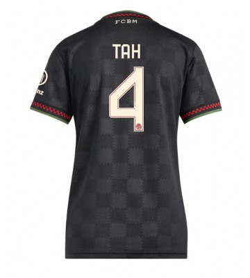 Bayern Munich Jonathan Tah #4 Dámské Alternativní Dres 2025-26 Krátký Rukáv Bayern Munich Jonathan Tah #4 Dámské Alternativní Dres 2025-26 Krátký Rukáv