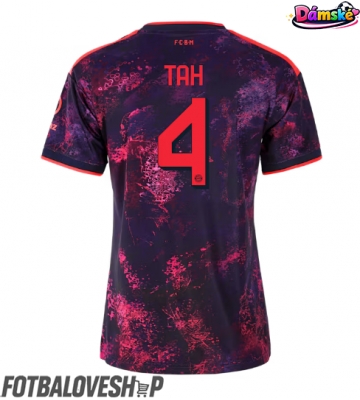 Bayern Munich Jonathan Tah #4 Dámské Alternativní Dres 2026-27 Krátký Rukáv