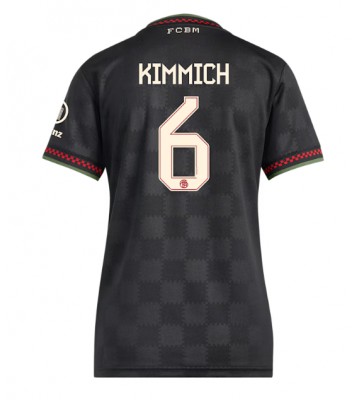 Bayern Munich Joshua Kimmich #6 Dámské Alternativní Dres 2025-26 Krátký Rukáv Bayern Munich Joshua Kimmich #6 Dámské Alternativní Dres 2025-26 Krátký Rukáv