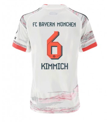 Bayern Munich Joshua Kimmich #6 Dámské Venkovní Dres 2025-26 Krátký Rukáv Bayern Munich Joshua Kimmich #6 Dámské Venkovní Dres 2025-26 Krátký Rukáv