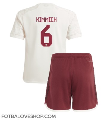 Bayern Munich Joshua Kimmich #6 Dětské Alternativní Dres 2023-24 Krátký Rukáv (+ trenýrky)