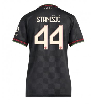 Bayern Munich Josip Stanisic #44 Dámské Alternativní Dres 2025-26 Krátký Rukáv Bayern Munich Josip Stanisic #44 Dámské Alternativní Dres 2025-26 Krátký Rukáv