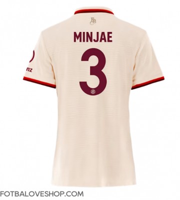 Bayern Munich Kim Min-jae #3 Dámské Alternativní Dres 2024-25 Krátký Rukáv