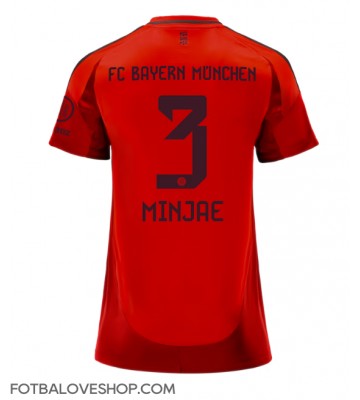 Bayern Munich Kim Min-jae #3 Dámské Domácí Dres 2024-25 Krátký Rukáv