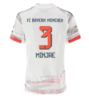Bayern Munich Kim Min-jae #3 Dámské Venkovní Dres 2025-26 Krátký Rukáv Bayern Munich Kim Min-jae #3 Dámské Venkovní Dres 2025-26 Krátký Rukáv