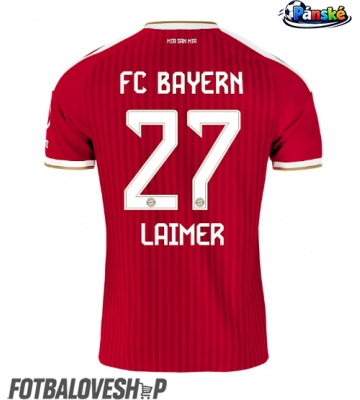 Bayern Munich Konrad Laimer #27 Domácí Dres 2026-27 Krátký Rukáv