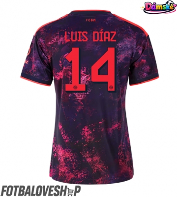 Bayern Munich Luis Diaz #14 Dámské Alternativní Dres 2026-27 Krátký Rukáv