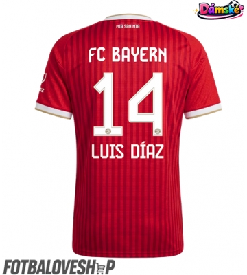 Bayern Munich Luis Diaz #14 Dámské Domácí Dres 2026-27 Krátký Rukáv