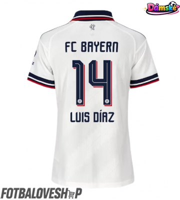 Bayern Munich Luis Diaz #14 Dámské Venkovní Dres 2026-27 Krátký Rukáv