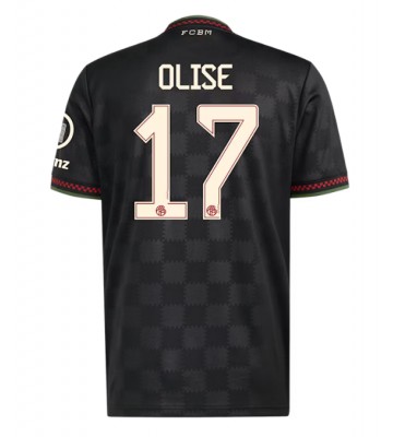 Bayern Munich Michael Olise #17 Alternativní Dres 2025-26 Krátký Rukáv