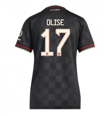 Bayern Munich Michael Olise #17 Dámské Alternativní Dres 2025-26 Krátký Rukáv