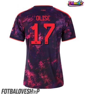 Bayern Munich Michael Olise #17 Dámské Alternativní Dres 2026-27 Krátký Rukáv