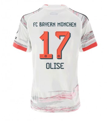 Bayern Munich Michael Olise #17 Dámské Venkovní Dres 2025-26 Krátký Rukáv
