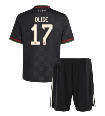 Bayern Munich Michael Olise #17 Dětské Alternativní Dres 2025-26 Krátký Rukáv (+ trenýrky)
