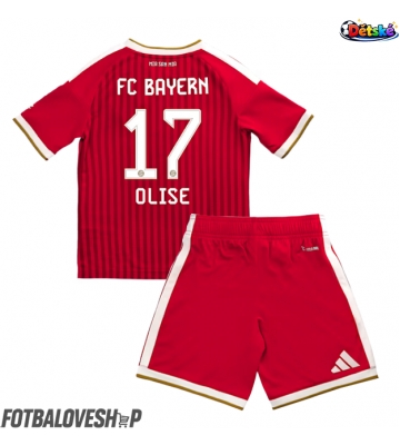 Bayern Munich Michael Olise #17 Dětské Domácí Dres 2026-27 Krátký Rukáv (+ trenýrky)