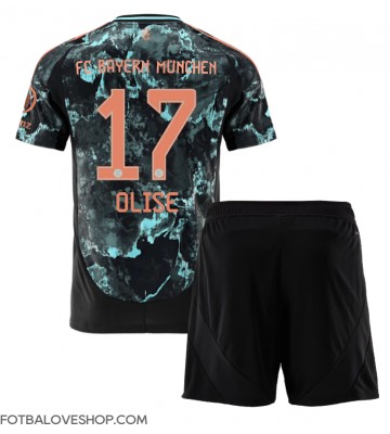 Bayern Munich Michael Olise #17 Dětské Venkovní Dres 2024-25 Krátký Rukáv (+ trenýrky)